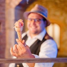 Our home-made ice cream